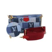 Pre-owned Canvas louis-vuitton-tasker