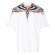 Hvid Optical Wings T-Shirt