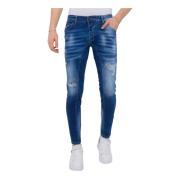 Ødelagte Herre Slim Fit Jeans -1082