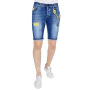 Elegante Denim Shorts til Mænd - 1046