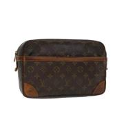 Pre-owned Canvas louis-vuitton-tasker