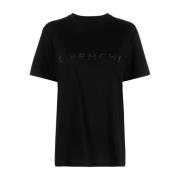 Sorte T-shirts Polos til kvinder AW23