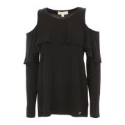 Blouse med bar skulder