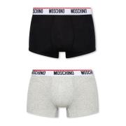 Mærkede boxershorts 2-pakke