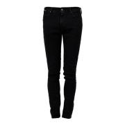 Slim-fit Jeans med MID Waist