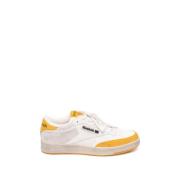 Stilfulde hvide og orange Catalyst Club C Sneakers