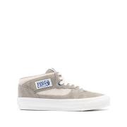 Creme Hvid & Grå Half Cab Sneakers