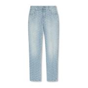 Jeans med monogram