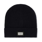 Essentials Logo-Patch Strikket Beanie