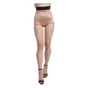 Højtaljede Silke Mini Hot Pants