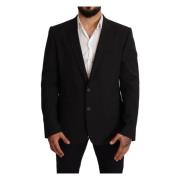 Smal pasform stribet Martini blazer