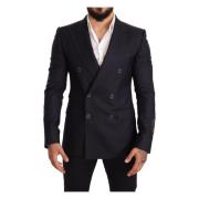 Marineblå Slim Fit Sicilia Blazer