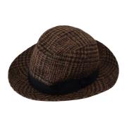 MainLine Fedora Hat - Brun Uld Alpaca Nylon