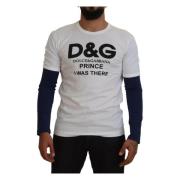 Hvid DG Prince Crew Neck Sweater