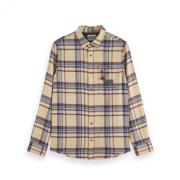 Flannel Check Skjorte