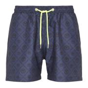 Herre Logo Print Badeshorts Carazzato