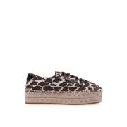 Leopard Platform Espadrilles