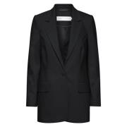 Lang Blazer med Regular Fit