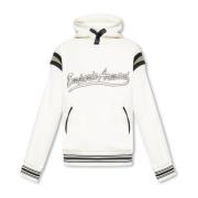 Logo-embroidered hoodie