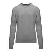 Basis Uldblandet Rund Hals Pullover