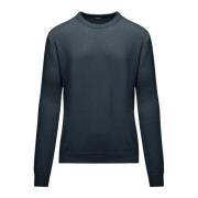 Basic Uldblanding Crew-Neck Pullover