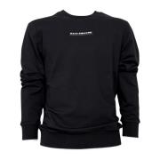 Bomuld Crewneck Sweatshirt med Logo