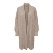 Beige Cardigan til Kvinder