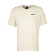 Logo T-shirt med Barbour-koordinater