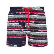 Moorise Badeshorts med Cruise Lines Print