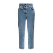 Højtaljede jeans