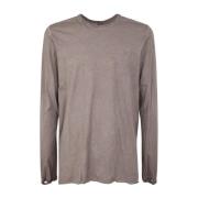 Taupe Langærmet T-shirt