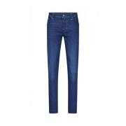 Slim-Fit Zip Jeans