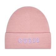 Broderet Logo Beanie - Roser