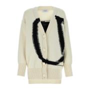 Hyggelig Ivory Uld Cardigan