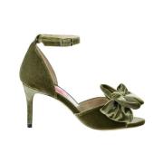 Marita Velvet Stilet Sandal