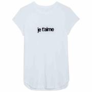 Klassisk T-Shirt med Je T´aime Print