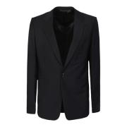 Klassisk Sort Blazer med Moderne Twist