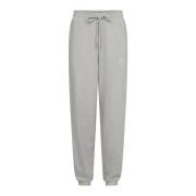 Cleancc Sweat Pant Grå Melan