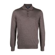 Luksus Cashmere Silke Polo Shirt