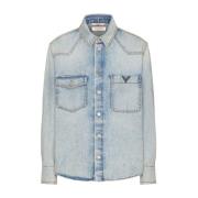 Denim Cut-Out Skjorter