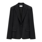 Stilfuld Uld Blazer