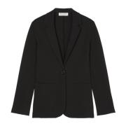 Almindelig jersey blazer