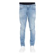 Vintage Slim Fit Denim Jeans