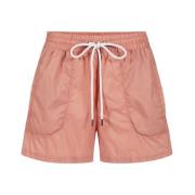 Nylon shorts med logo