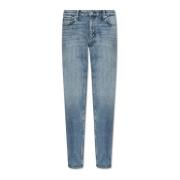 Jeans med let tilspidsede ben