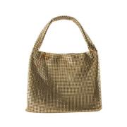 Metallic Guld Tote Taske