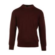 Merino Uld Sweaters i Bordeaux