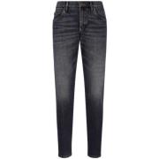 Regular Fit Jeans med Fem Lommer