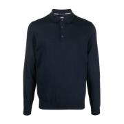 Slim Wool Polo Shirt