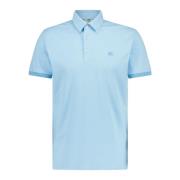 Polo Shirt med Logo Broderi